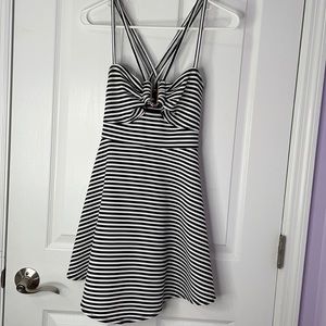 Loose striped dress